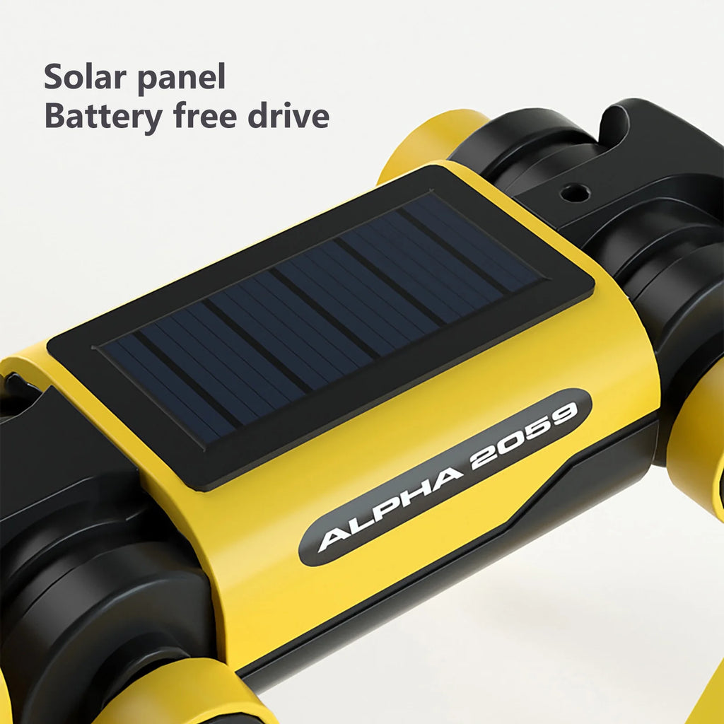 Gift Science and Education Solar Energy Robot Dog DIY Technology Gadget