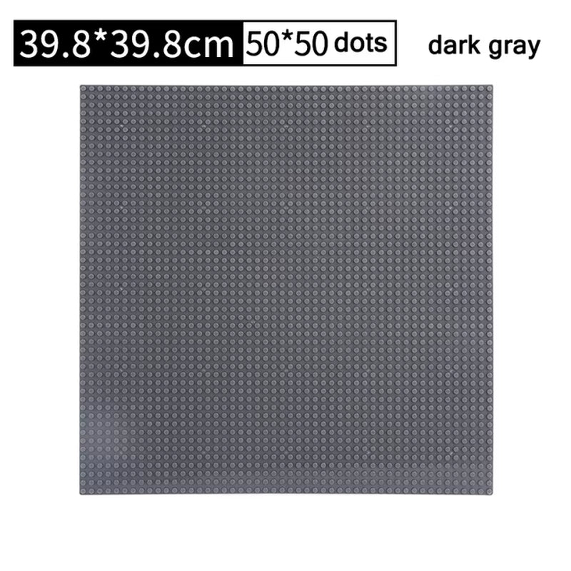32X32 32X16 Dots Classic Base Plates Blocks DIY Small Size City Road Bricks Baseplate Construction Building Toys for Kids Gifts
