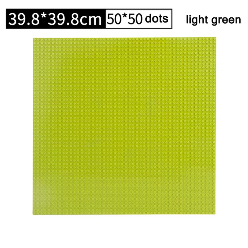 32X32 32X16 Dots Classic Base Plates Blocks DIY Small Size City Road Bricks Baseplate Construction Building Toys for Kids Gifts