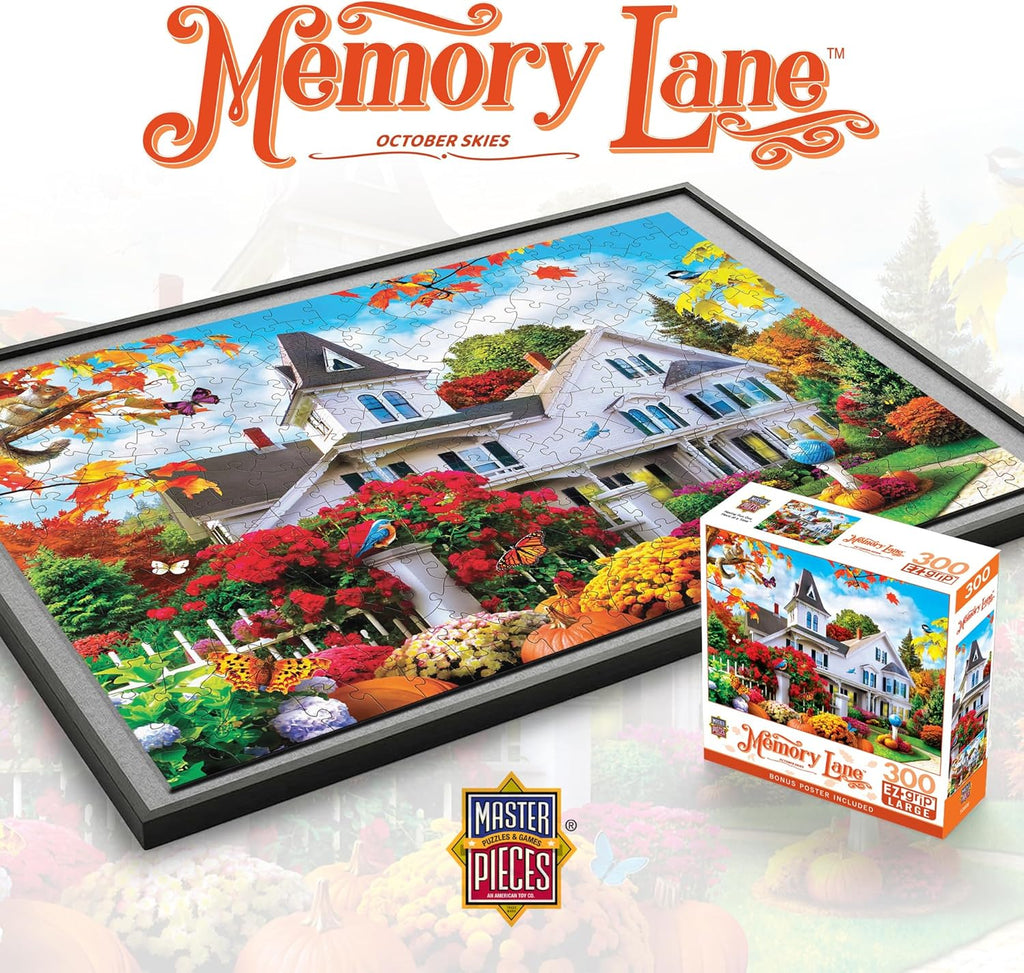 300 Piece EZ Grip Jigsaw Puzzle - October Skies - 18"X24"