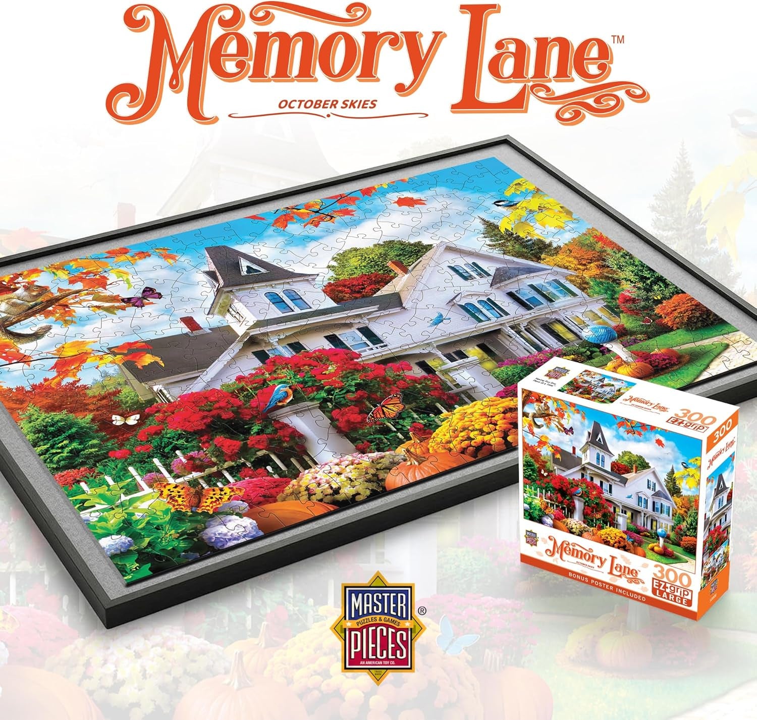 300 Piece EZ Grip Jigsaw Puzzle - October Skies - 18"X24"