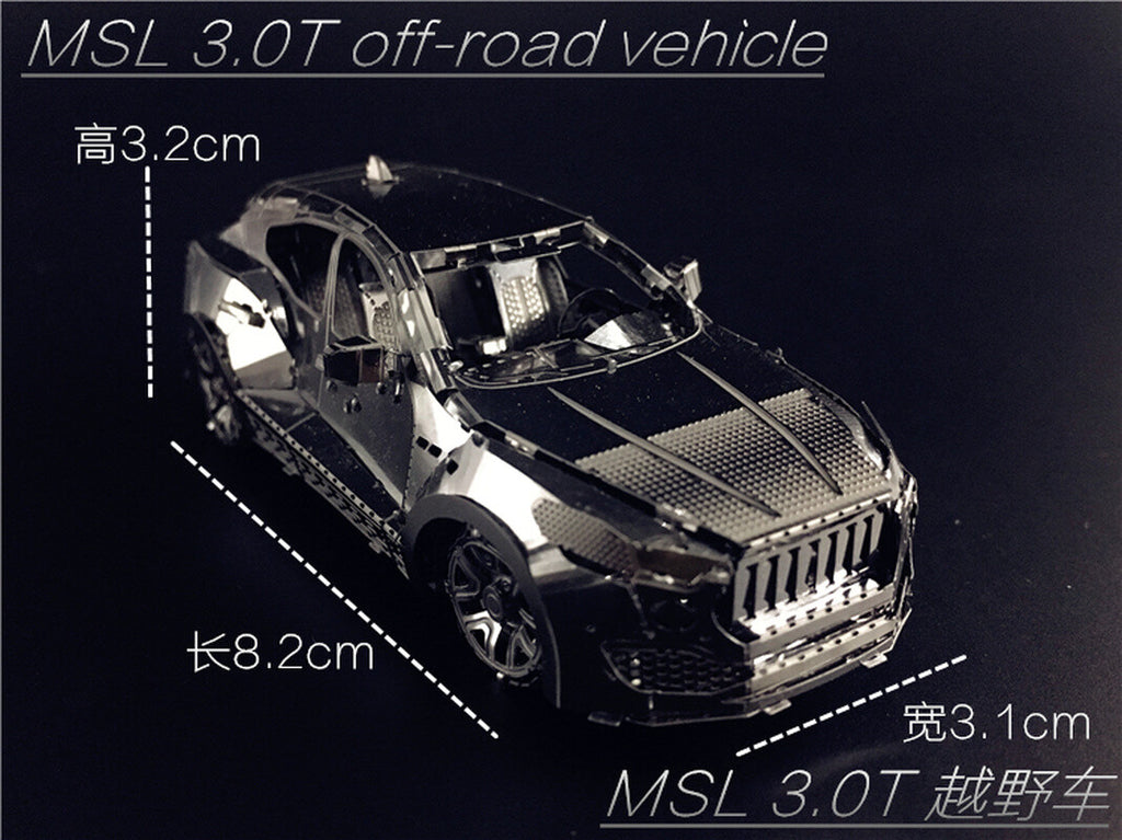 3D Metal Model Kit Off-Road Vehicle Assembly DIY Puzzle Toys Adult Ornaments