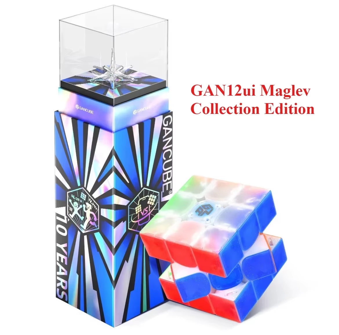 GAN15 Maglev GAN Cube 10Th Anniversary Collection Maglev 3X3 Cube Gan12Ui, Gan356Icarry 2, Gan356Me Commemorative Edition