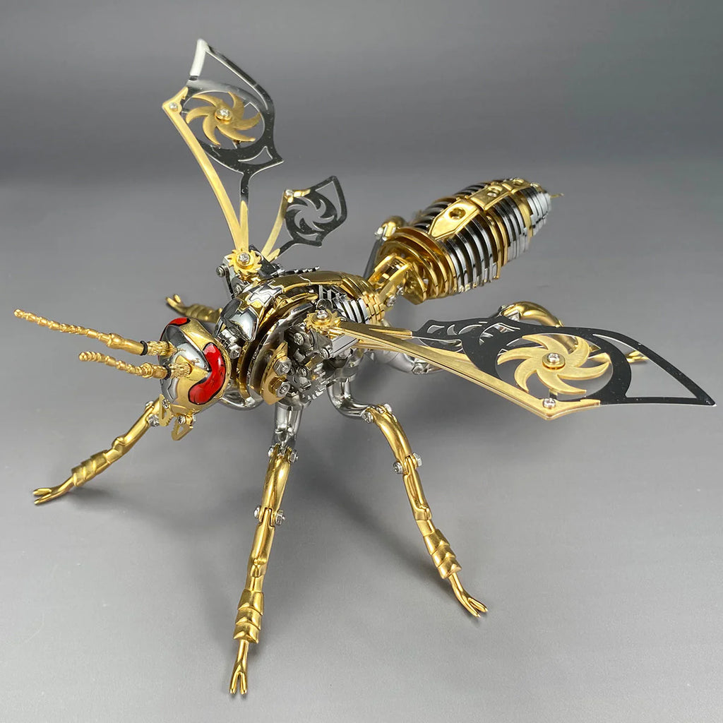 3D Mechanical Wasp Stainless Steel Assembly Kit