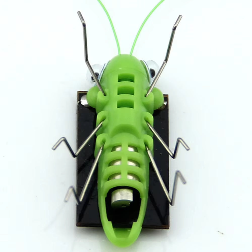 Solar Grasshopper Toy Puzzle Children Selected Gift Simulation Insect Gift Boys and Girls Science Education Funny Moving Toy Kid