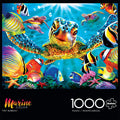 Steve Sundram - Tiny Bubbles - 1000 Piece Jigsaw Puzzle - 26.75 X 19.75 In, Multicolor - Puzzles for Adults - Bonus Poster & Precision Cut Pieces - Vibrant Ocean Scene