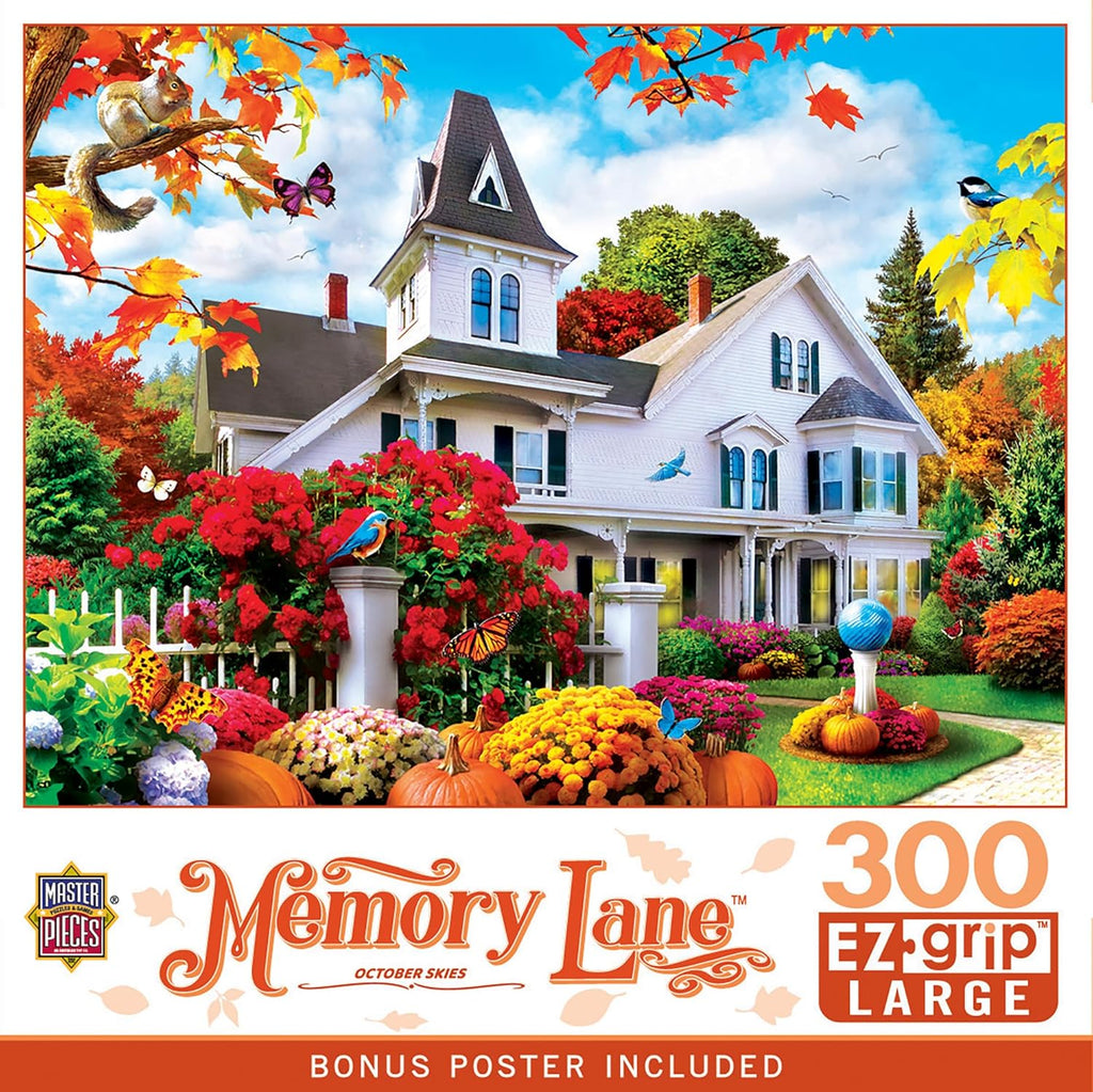 300 Piece EZ Grip Jigsaw Puzzle - October Skies - 18"X24"