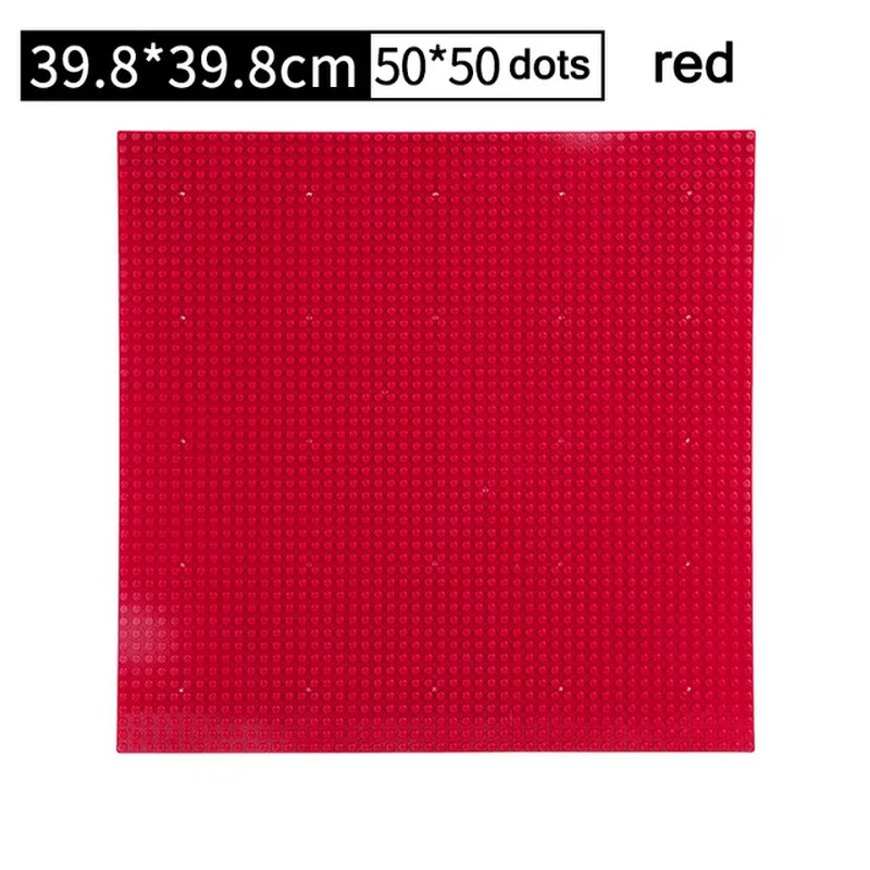 32X32 32X16 Dots Classic Base Plates Blocks DIY Small Size City Road Bricks Baseplate Construction Building Toys for Kids Gifts