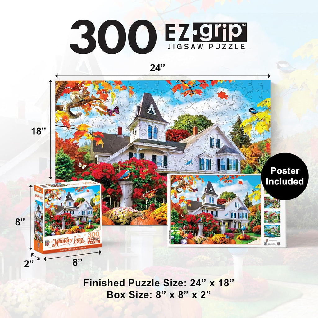 300 Piece EZ Grip Jigsaw Puzzle - October Skies - 18"X24"