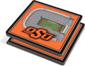 NCAA 3D Stadiumview Coasters