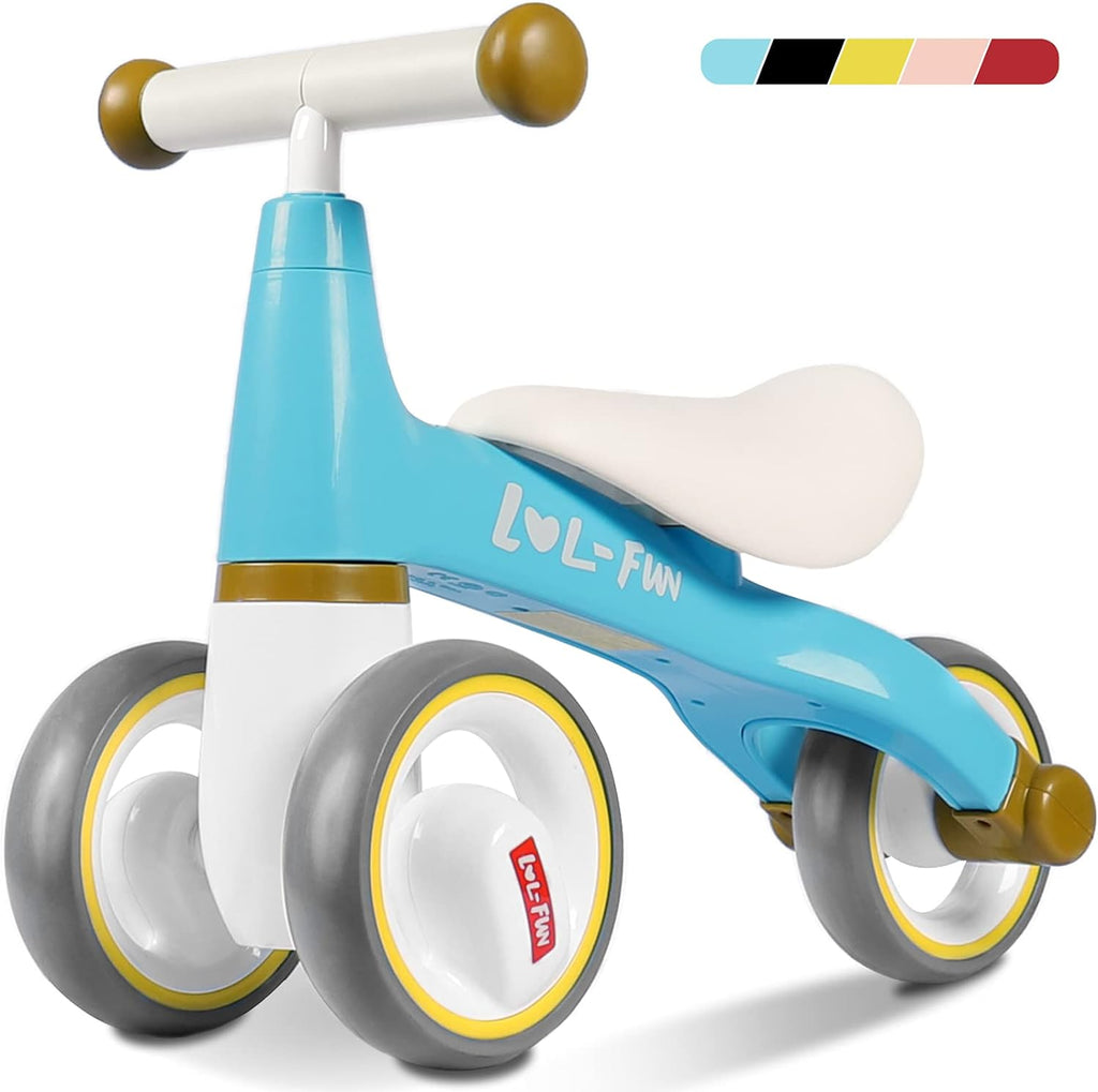 Baby Balance Bike Toys for 1 Year Old Boy and Girl Gifts One Year Old Birthday, Baby Toys 12-18 Months Toddler Balance Bike