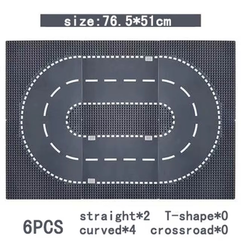 32X32 32X16 Dots Classic Base Plates Blocks DIY Small Size City Road Bricks Baseplate Construction Building Toys for Kids Gifts