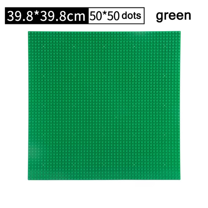 32X32 32X16 Dots Classic Base Plates Blocks DIY Small Size City Road Bricks Baseplate Construction Building Toys for Kids Gifts
