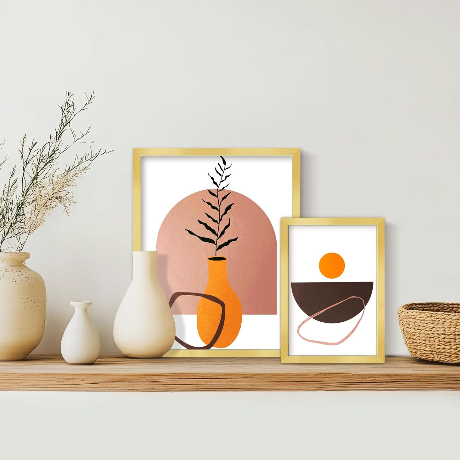 8X10 Picture Frame Gold Set of 10, Display 5X7 with Mat or 8 X 10 without Mat Picture, Photo Frame Collage for Wall Gallery or Table Deco, Hanging or Tabletop Display