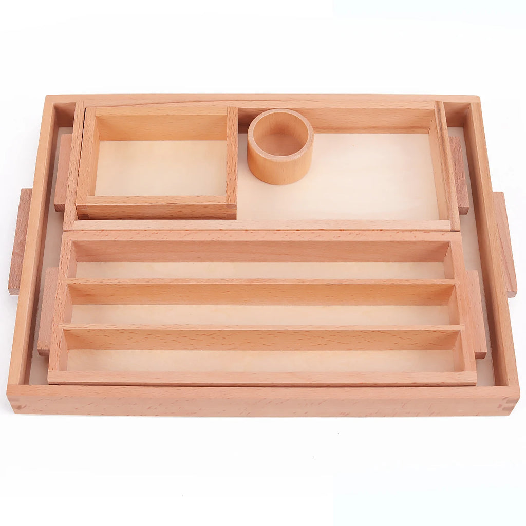 Montessori Golden Beads Bank Game Mathematics Materials for Decimal System Learning Educational Equipment Math Game Teaching Aid
