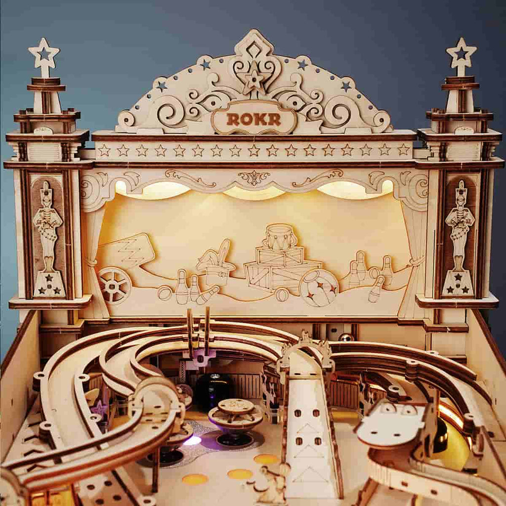 3D Pinball Machine 3D Wooden Puzzle EG01