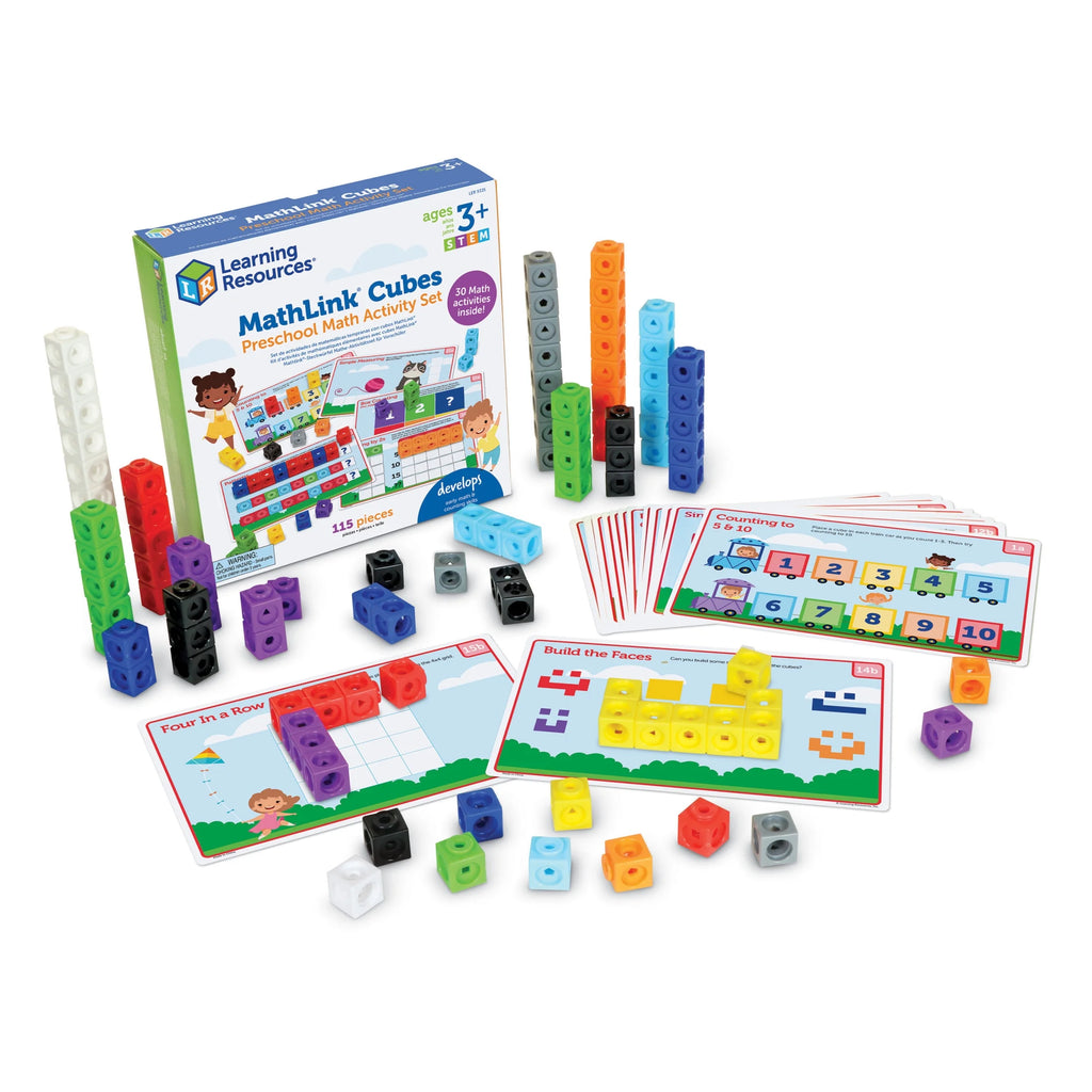 Mathlink Cubes Preschool Set for Ages 3+