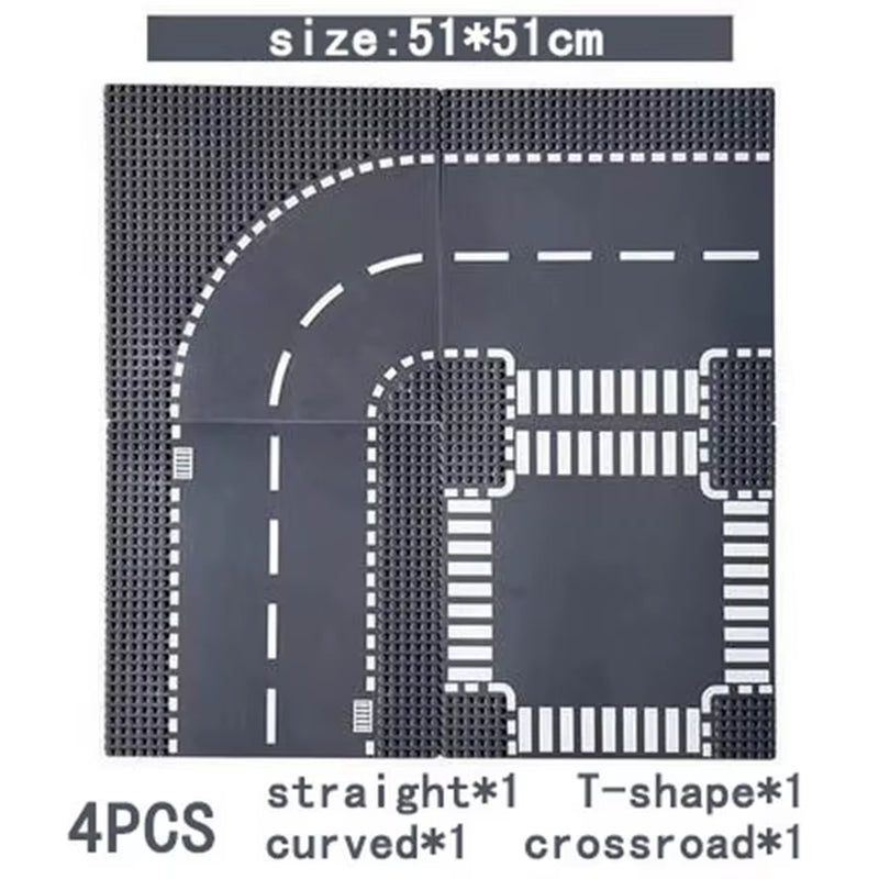 32X32 32X16 Dots Classic Base Plates Blocks DIY Small Size City Road Bricks Baseplate Construction Building Toys for Kids Gifts