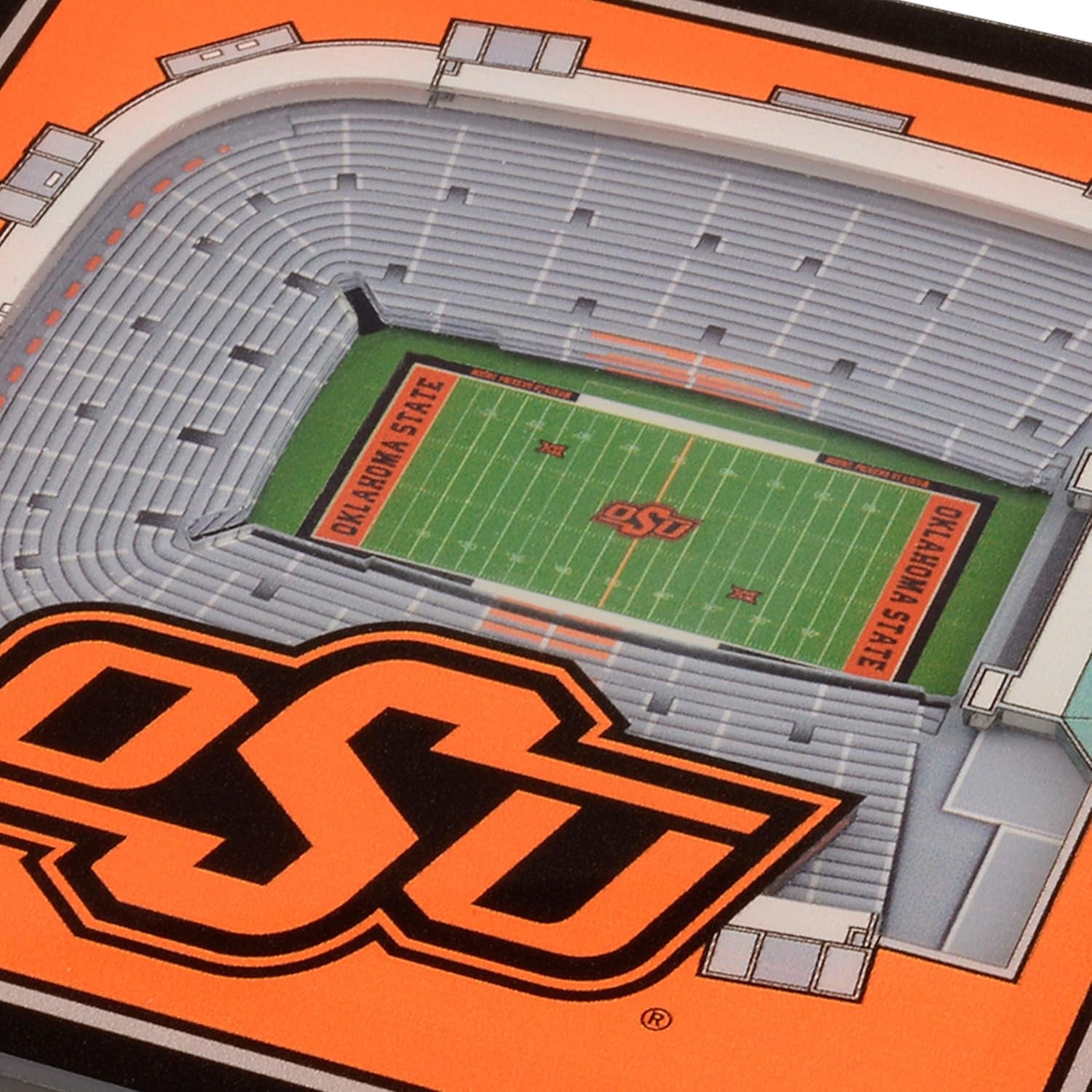 NCAA 3D Stadiumview Coasters