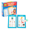 Hot Dots First Grade Essentials Reading and Math Workbook, Ages 6+