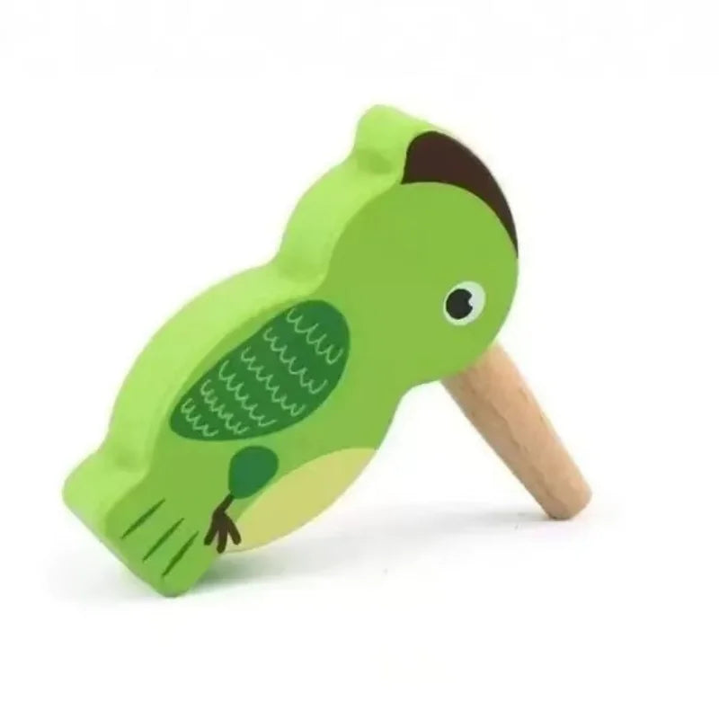 Wand Worms for Catch Worm Game Strawberry Grasping Baby Wooden Toys Montessori Educational Wooden Toys Accessories