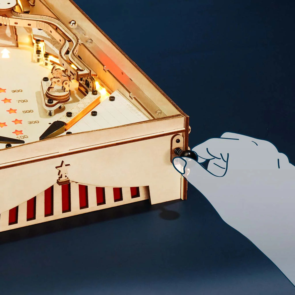3D Pinball Machine 3D Wooden Puzzle EG01