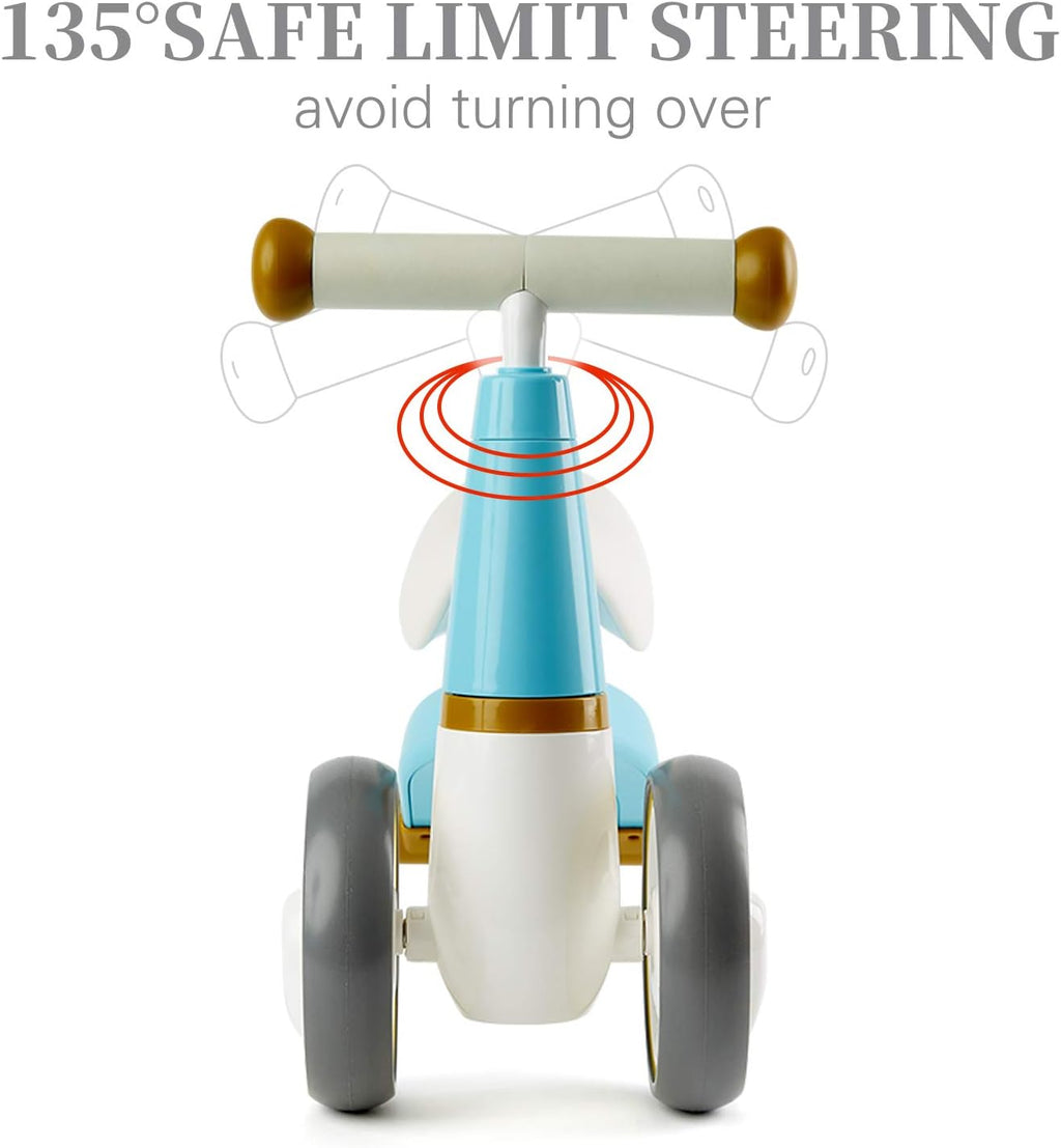 Baby Balance Bike Toys for 1 Year Old Boy and Girl Gifts One Year Old Birthday, Baby Toys 12-18 Months Toddler Balance Bike