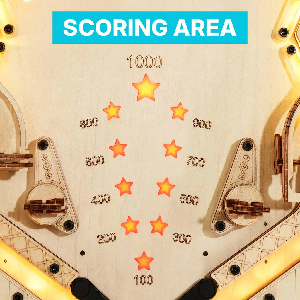 3D Pinball Machine 3D Wooden Puzzle EG01