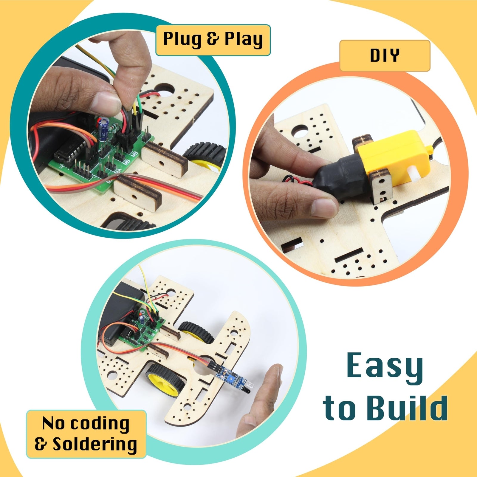 Butterfly Edufields 10In1 STEM Robotics Kit for Kids 8-12-14, Robot Kit for 8...
