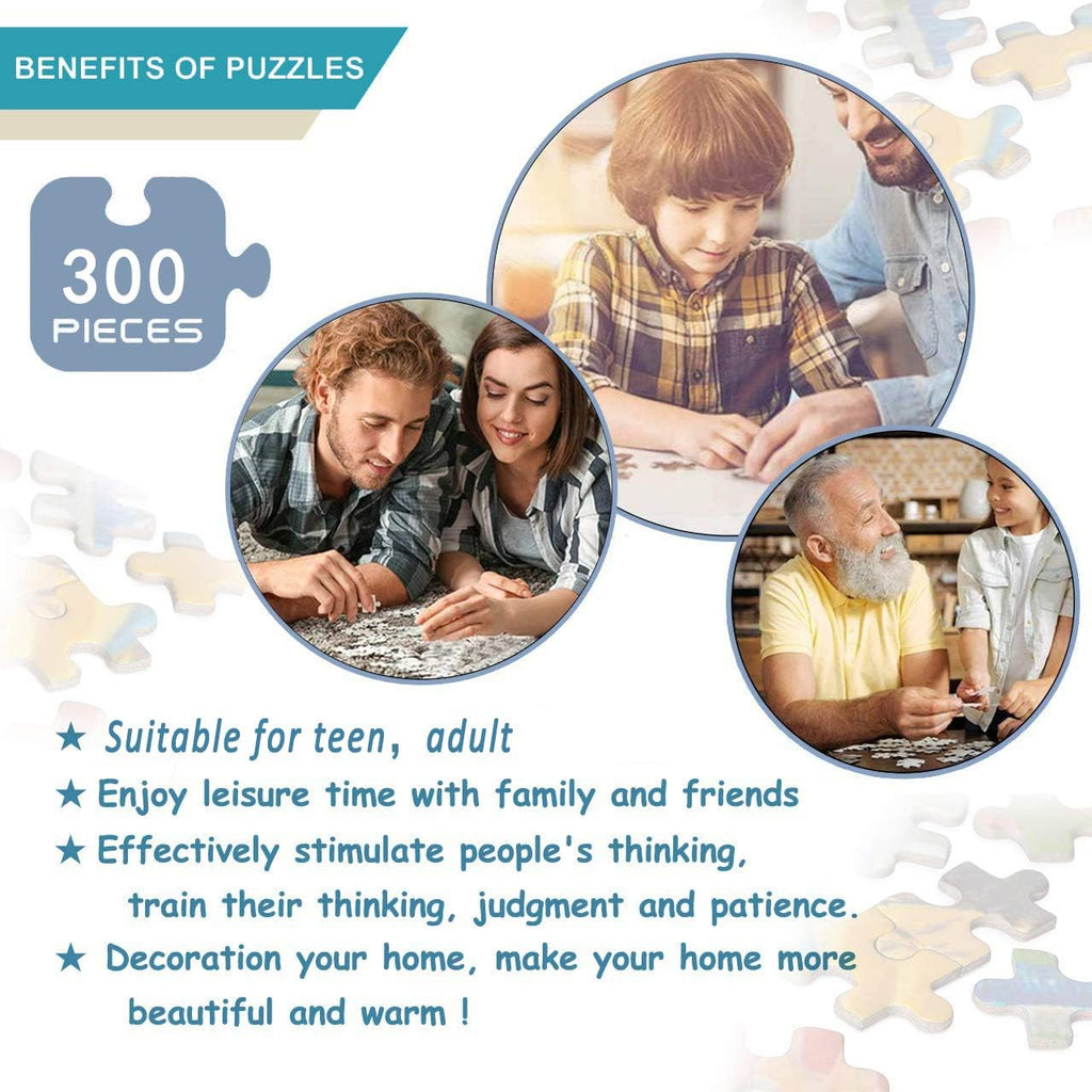 Christian Puzzles 300 Pieces Christian Jigsaw Puzzles Challenging Adult Teen Jesus Religious Puzzles Games Gift